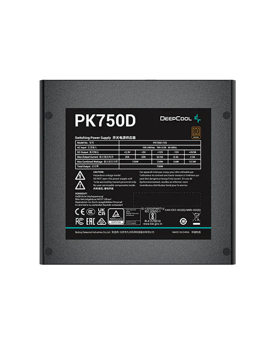DeepCool PK750D UK BRONZE Power Supply