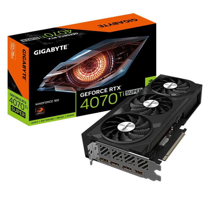 GIGABYTE GEFORCE RTX 4070-Ti SUPER WINDFORCE OC 16G