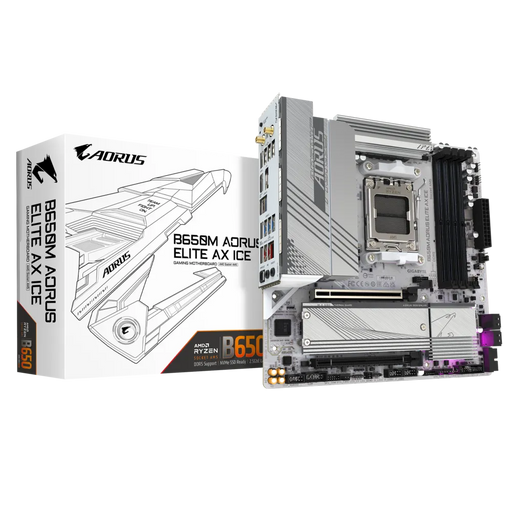 GIGABYTE B650M AORUS ELITE AX ICE D5 WIFI