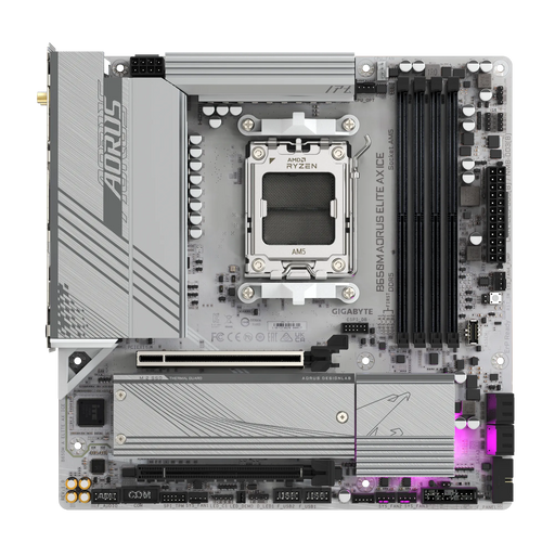 GIGABYTE B650M AORUS ELITE AX ICE D5 WIFI