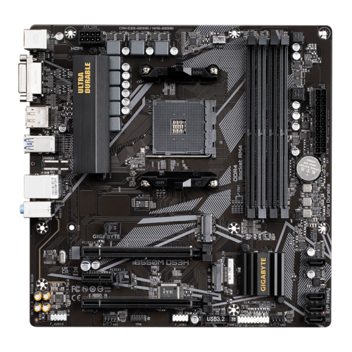 GIGABYTE B550M DS3H D4