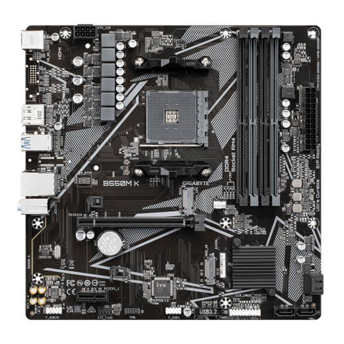 GIGABYTE B550M-K D4