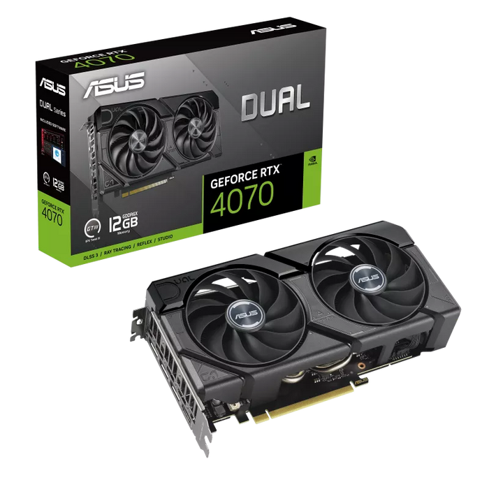 ASUS Dual GeForce RTX 4070 EVO 12GB GDDR6X