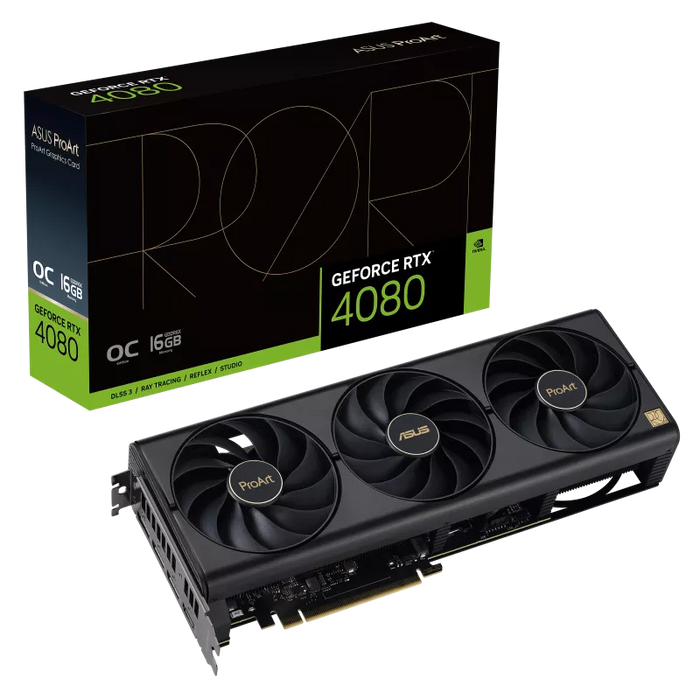 ASUS ProArt GeForce RTX 4080 OC Edition 16GB GDDR6X