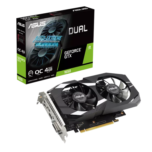 ASUS Dual GeForce GTX 1650 V2 OC Edition 4GB GDDR6