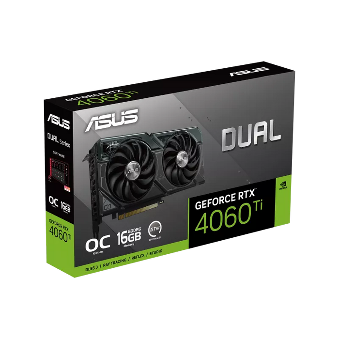 ASUS Dual GeForce RTX™ 4060 Ti OC Edition 16GB GDDR6