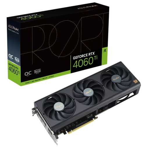 ASUS ProArt GeForce RTX 4060 Ti OC Edition 16GB GDDR6