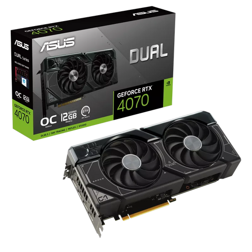 ASUS Dual GeForce RTX 4070 OC Edition 12GB GDDR6X