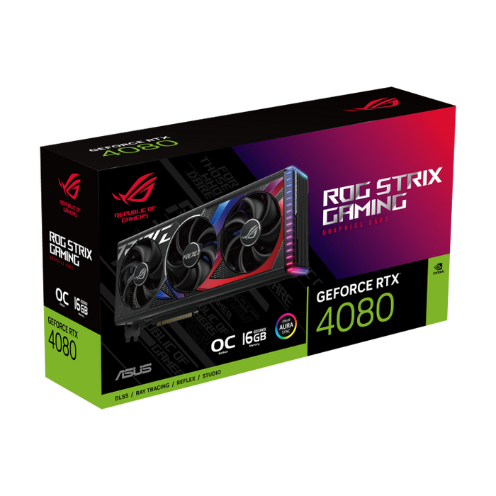 ASUS ROG Strix GeForce RTX 4080 16GB OC Edition GDDR6X