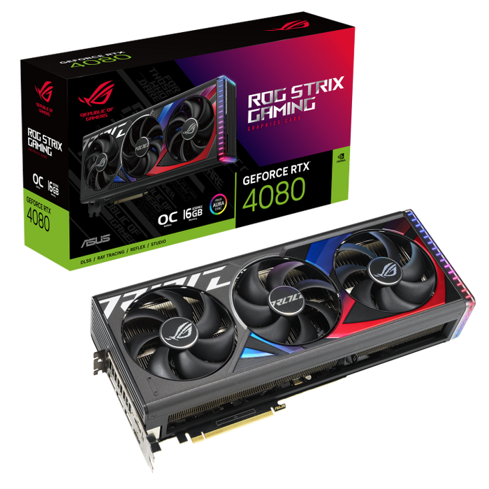 ASUS ROG Strix GeForce RTX 4080 16GB OC Edition GDDR6X