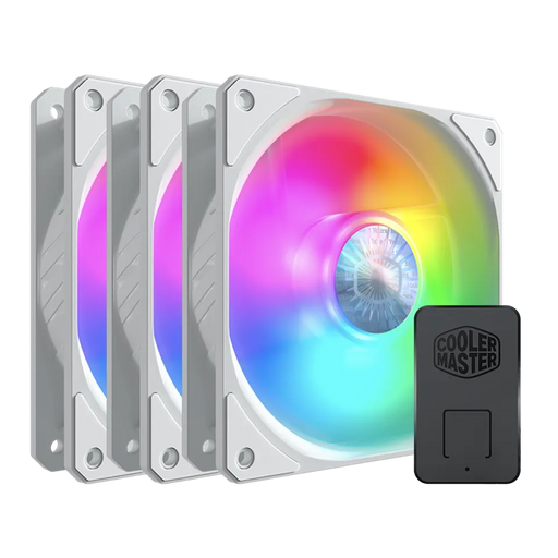 Cooler Master SICKLEFLOW 120 ARGB WHITE EDITION (3in1) Case Fan