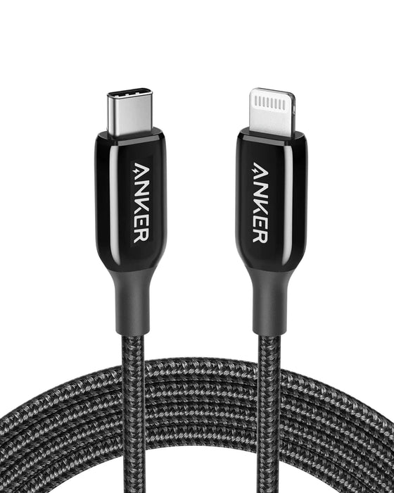 Anker PowerLine Select + USB-C to USB-C 2.0 3ft (Black)
