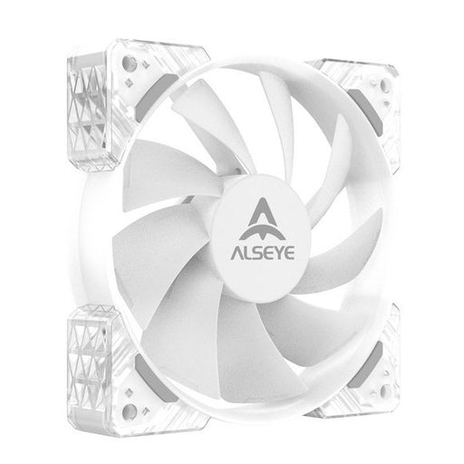 Alseye N12 Neo Series Fan (White) (3Pcs Kit)