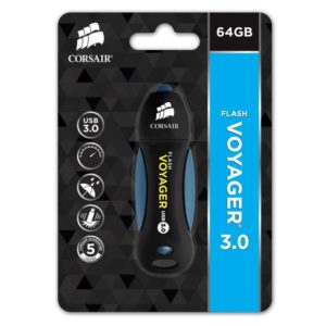 CORSAIR Flash Voyager® 64GB USB 3.0 Flash Drive