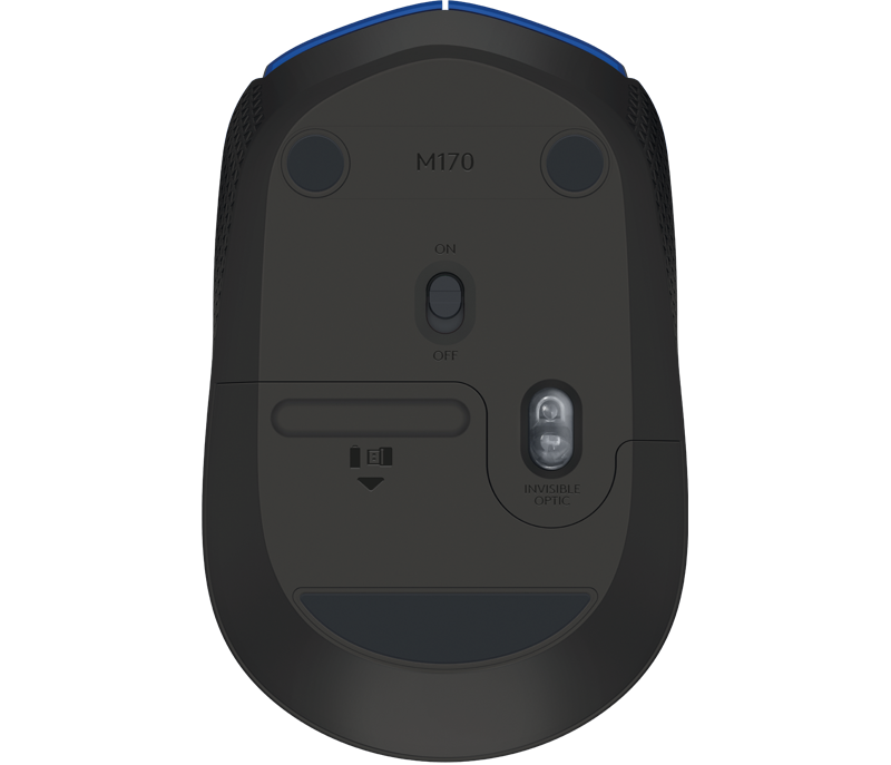 Logitech M171 Wireless Mouse (Blue) - PC Fanatics