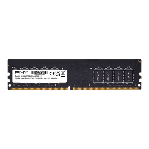 PNY DDR4 4GB 2666MHZ Desktop Memory (Single)