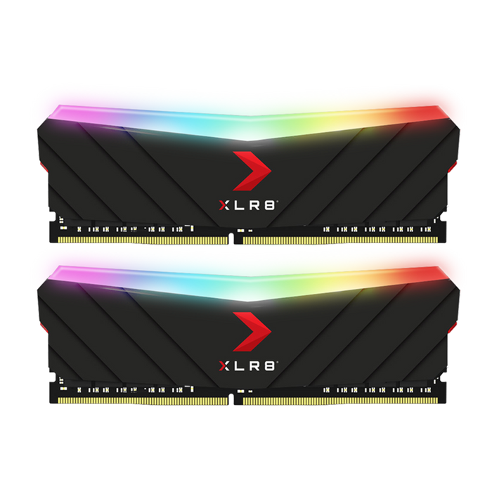 PNY XLR8 EPIC-X RGB 16GB 3200MHz Desktop Memory (8GBx2 Kit)