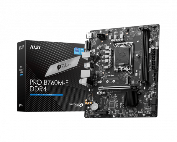 MSI PRO B760M E (DDR4)